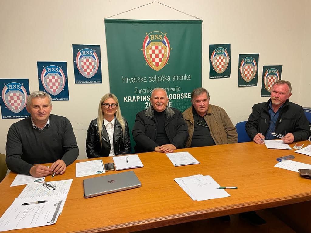 Redovito održavanje županijskog odbora hss